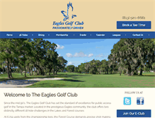 Tablet Screenshot of eaglesgolf.com